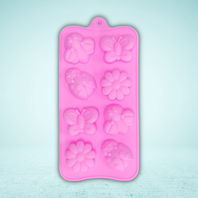  Ladybug, Butterfly & Flower Mold