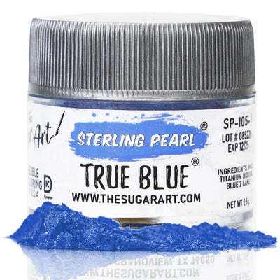 True Blue Luster Dust - The Sugar Art, Inc.