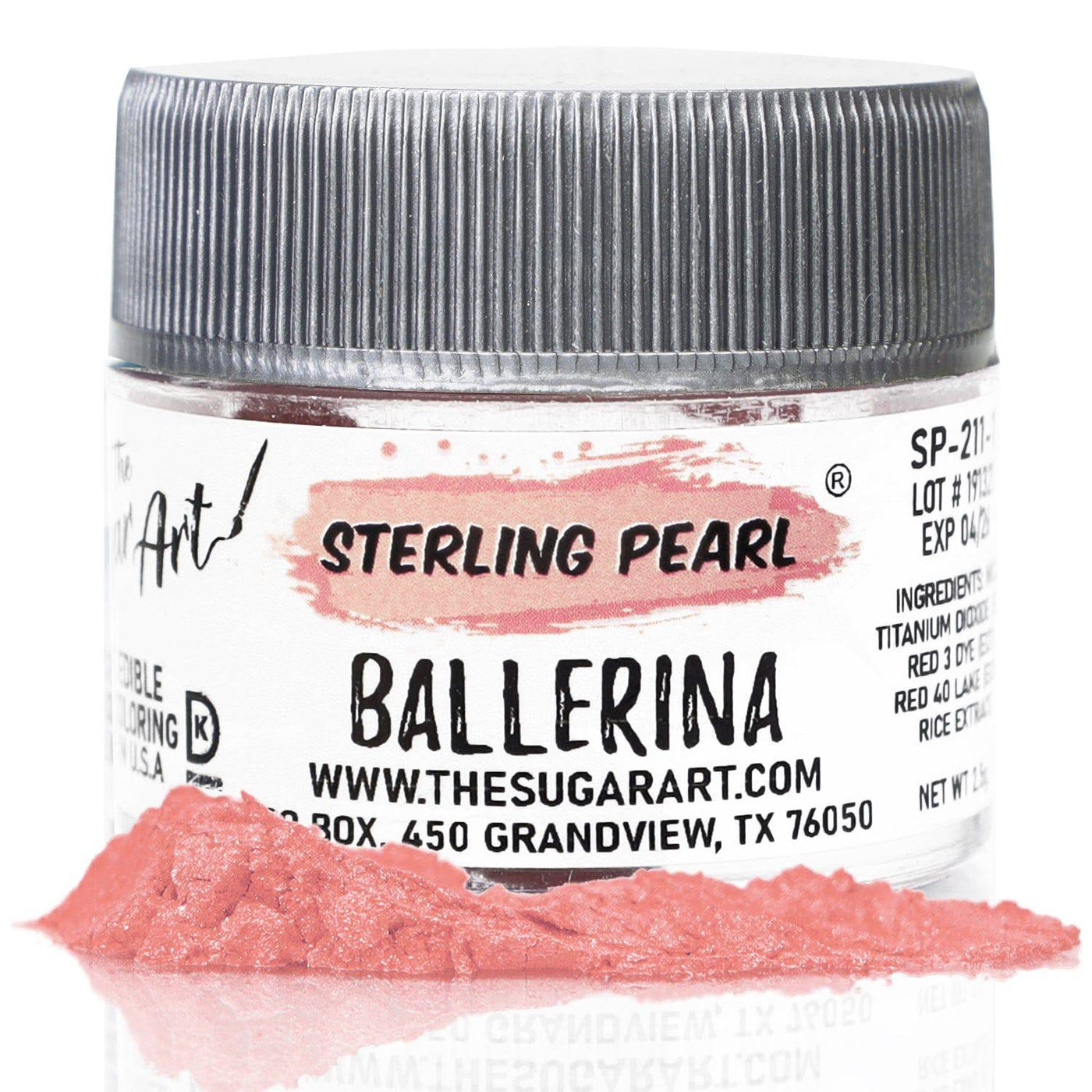 Ballerina Luster Dust - The Sugar Art, Inc.