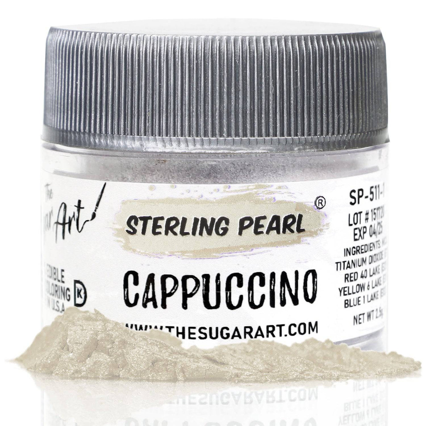 Cappuccino Luster Dust - The Sugar Art, Inc.