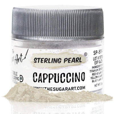 Cappuccino Luster Dust - The Sugar Art, Inc.