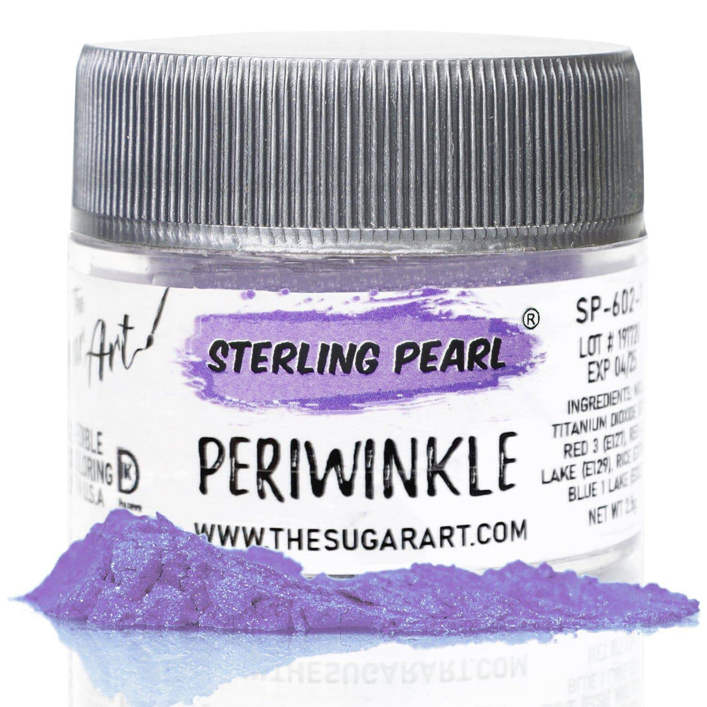 Periwinkle Luster Dust - The Sugar Art, Inc.