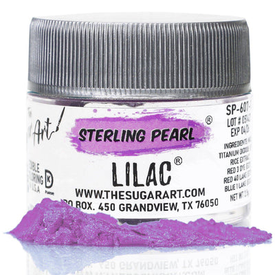 Lilac Luster Dust - The Sugar Art, Inc.
