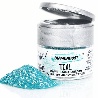 Teal Edible Glitter - The Sugar Art, Inc.