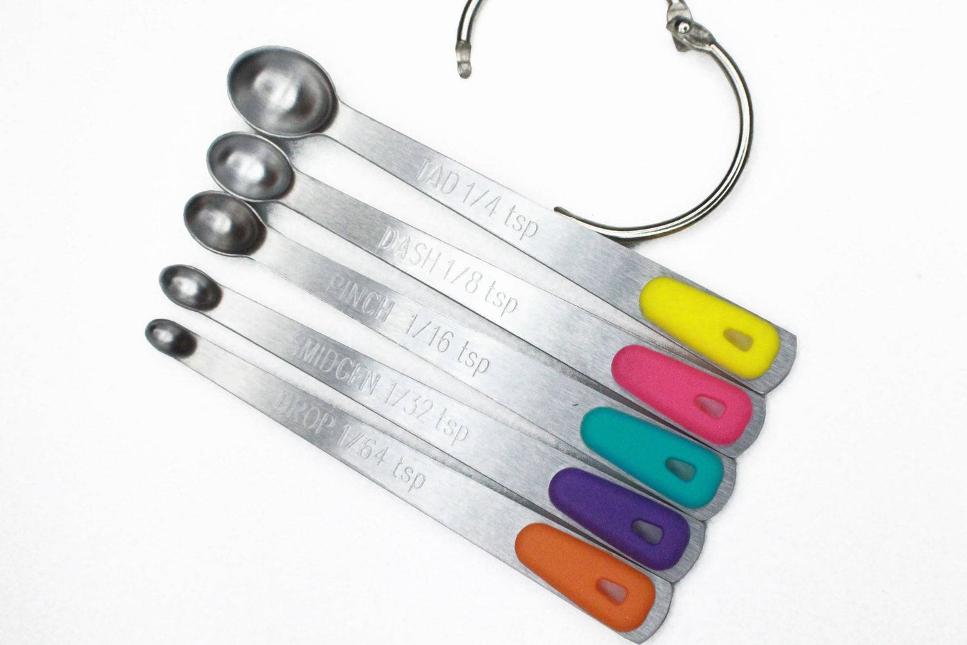 Colorful PLASTIC MEASURING SPOON Set -  Israel