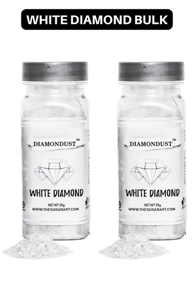 White Diamond Glitter in Bulk - The Sugar Art, Inc.