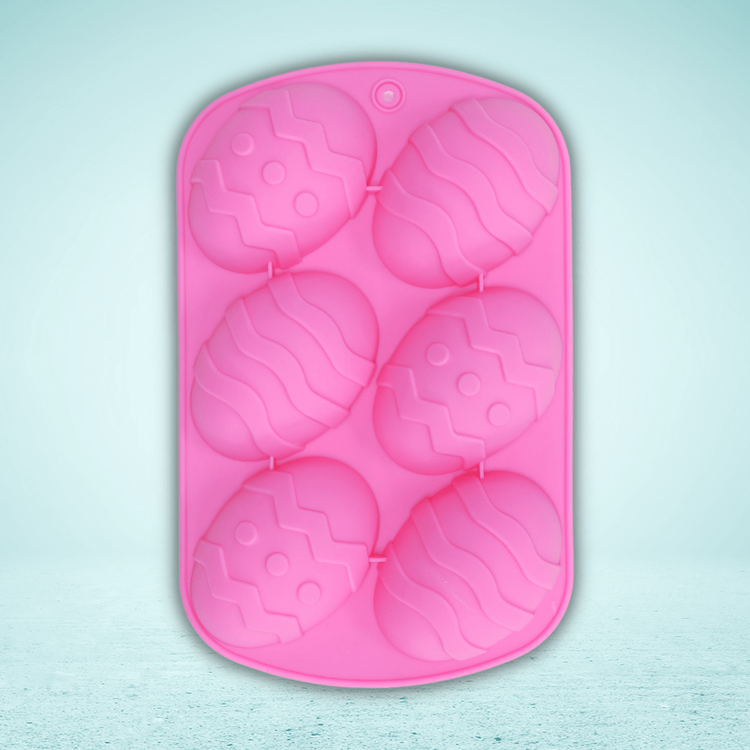 Fun Design Egg Silicone Mold - Pink - The Sugar Art, Inc.