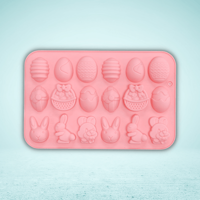 Mini Bunny & Egg Chocolate Mold - The Sugar Art, Inc.