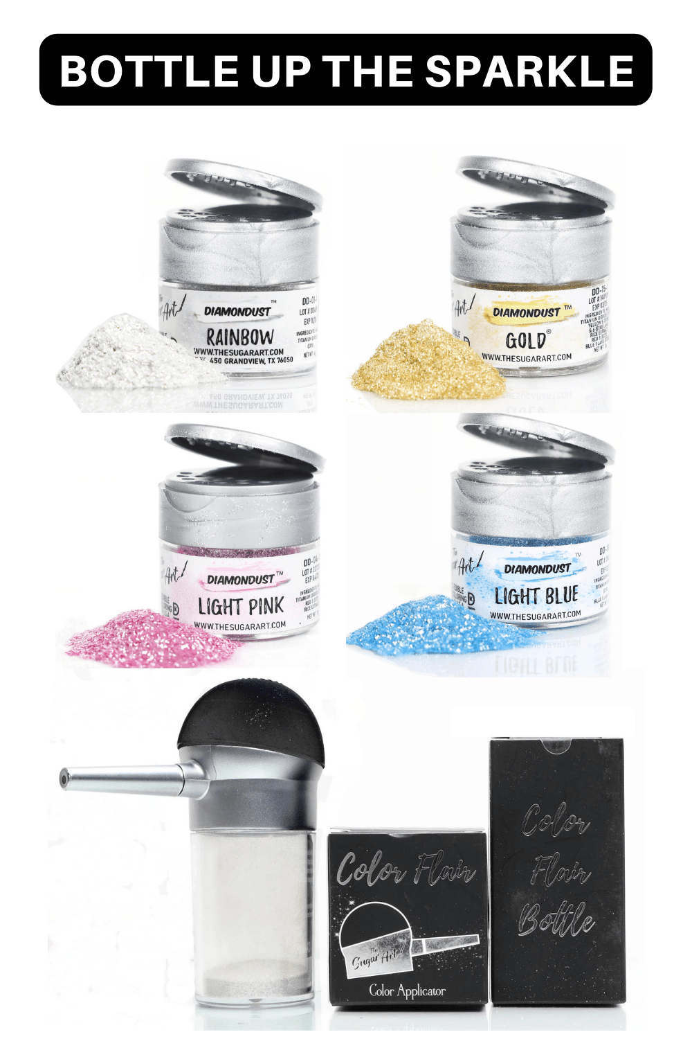 Bottle Up The Sparkle Bundle - The Sugar Art, Inc.
