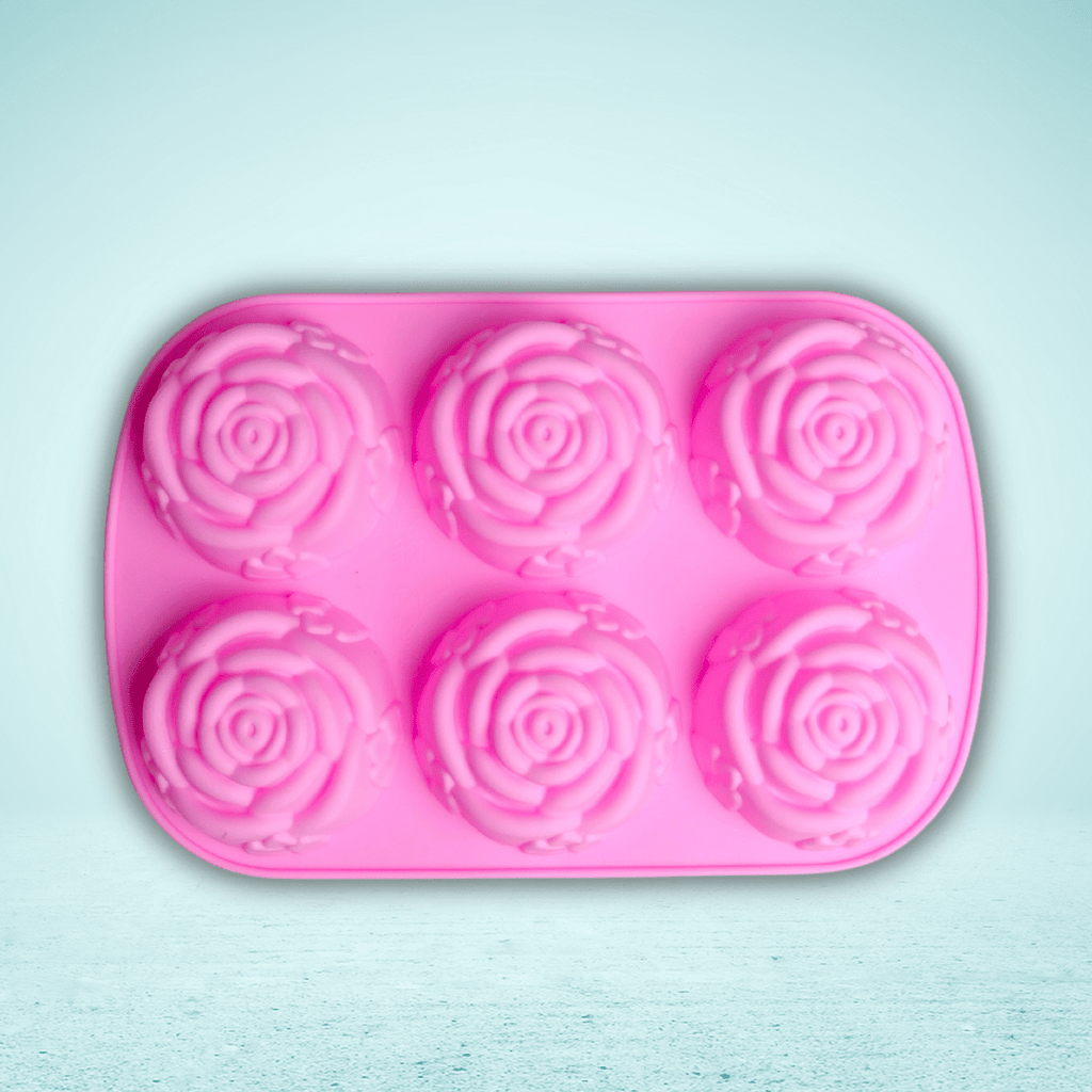 Large Silicone Rose Mold