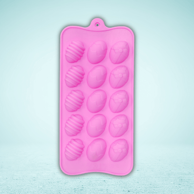 Mini Egg Chocolate Mold - Pink - The Sugar Art, Inc.
