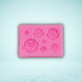 Small Rose Mold -  - small-rose-mold - silicone - The Sugar Art