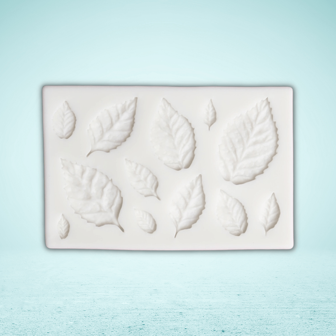 Small Leaf Mold - White - The Sugar Art, Inc.