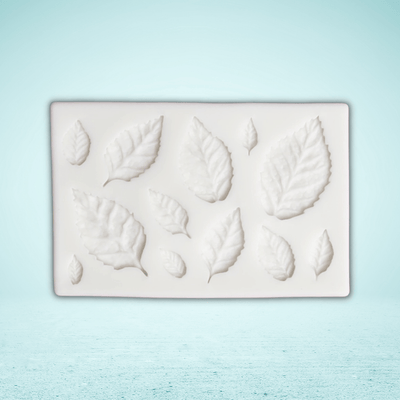  Small Leaf Mold - White