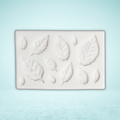 Small Leaf Mold - White - The Sugar Art, Inc.