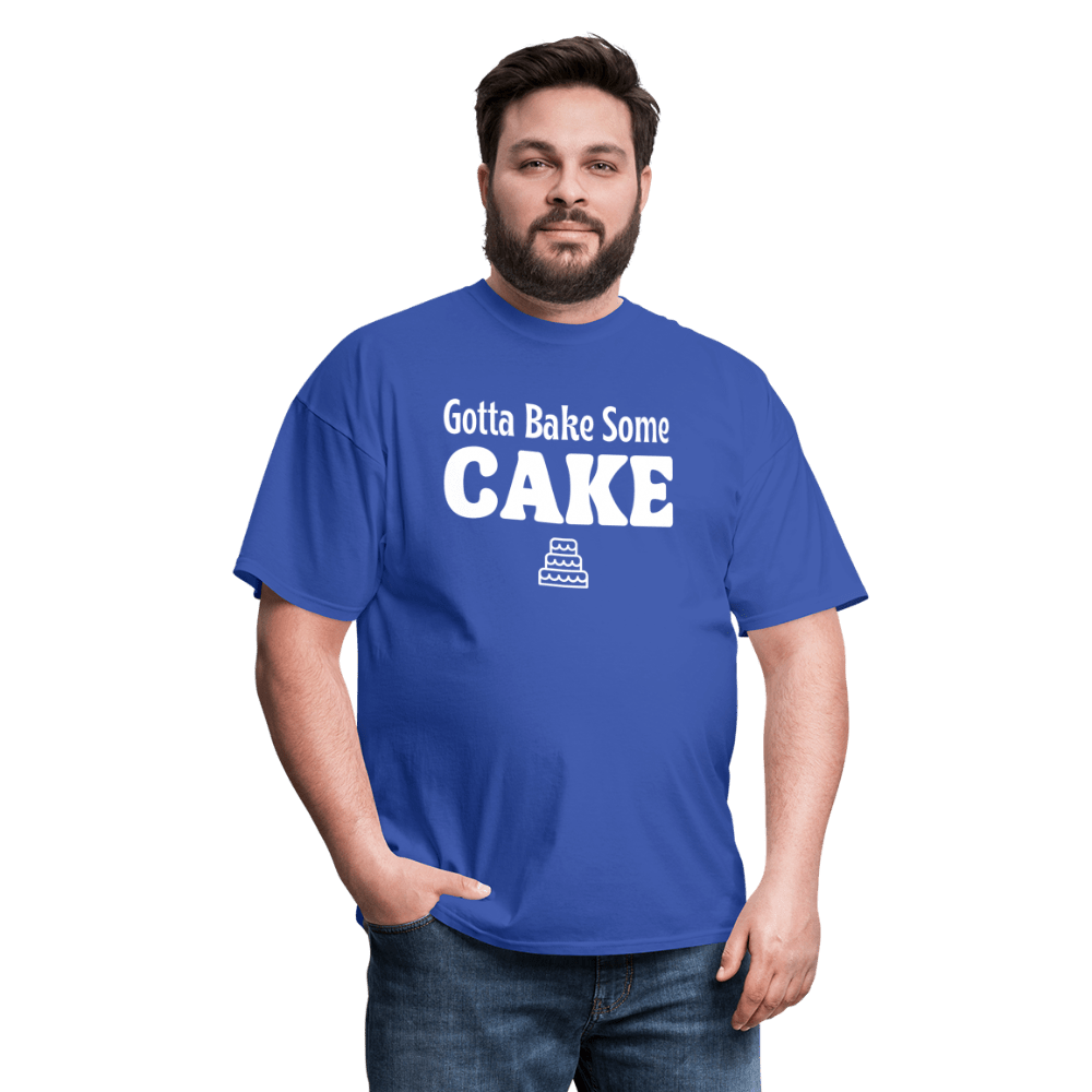 Gotta Bake Some Cake T-Shirt - royal blue