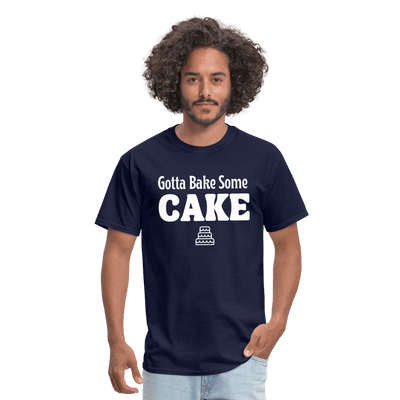 Gotta Bake Some Cake T-Shirt - navy