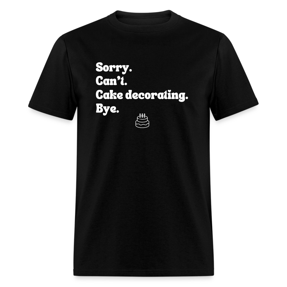 Cake Decorating T-Shirt (Unisex) - black