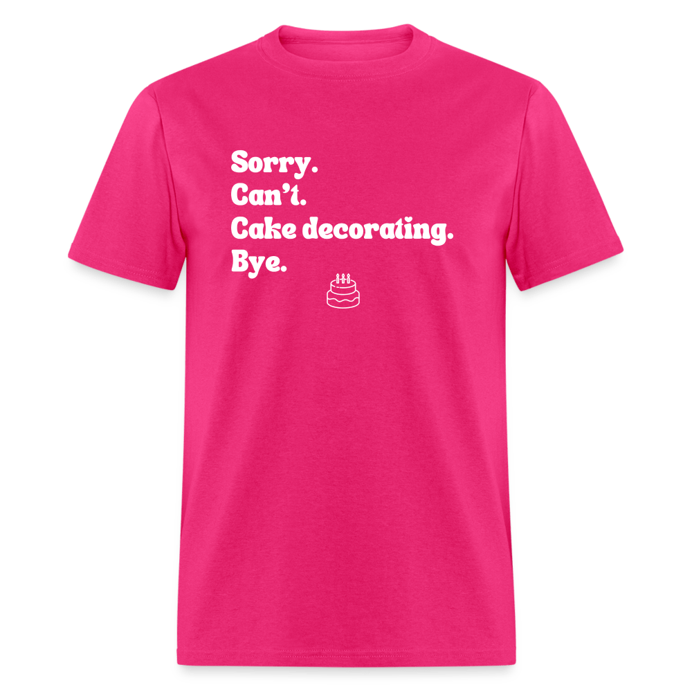 Cake Decorating T-Shirt (Unisex) - fuchsia