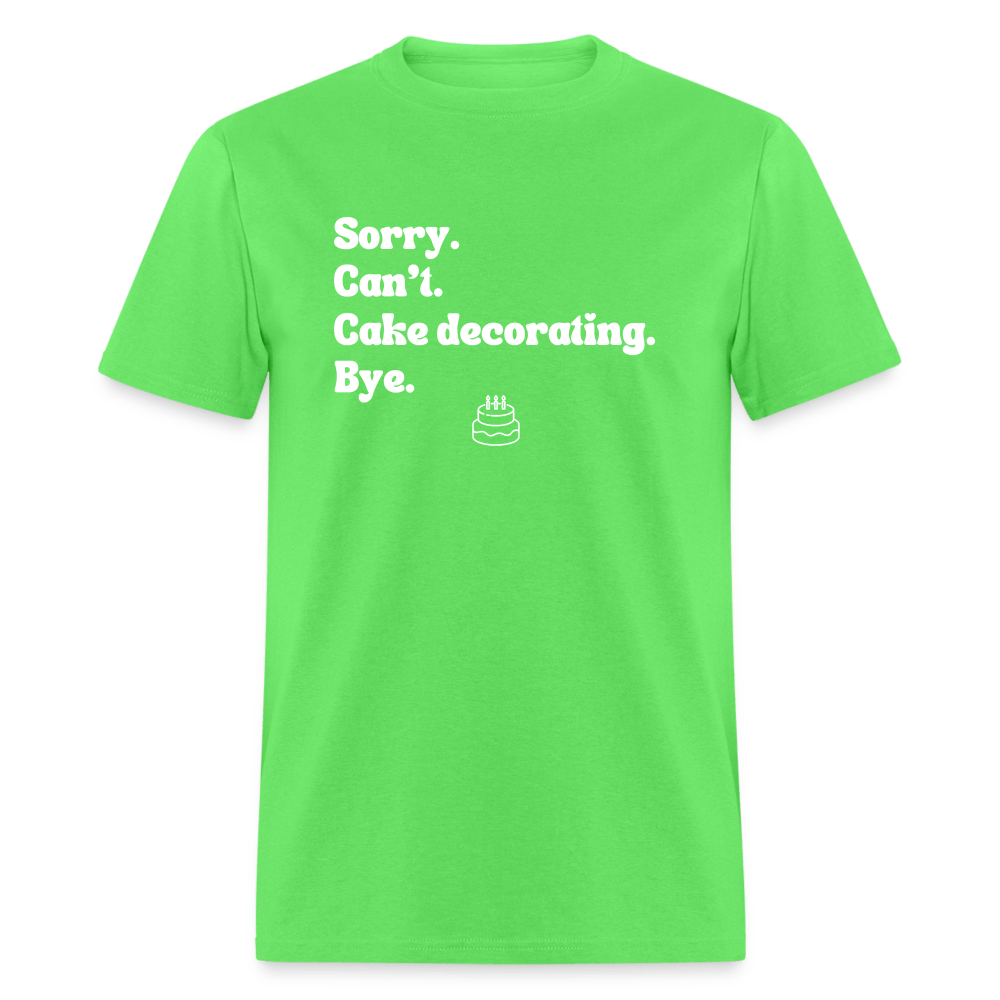 Cake Decorating T-Shirt (Unisex) - kiwi