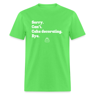 Cake Decorating T-Shirt (Unisex) - kiwi