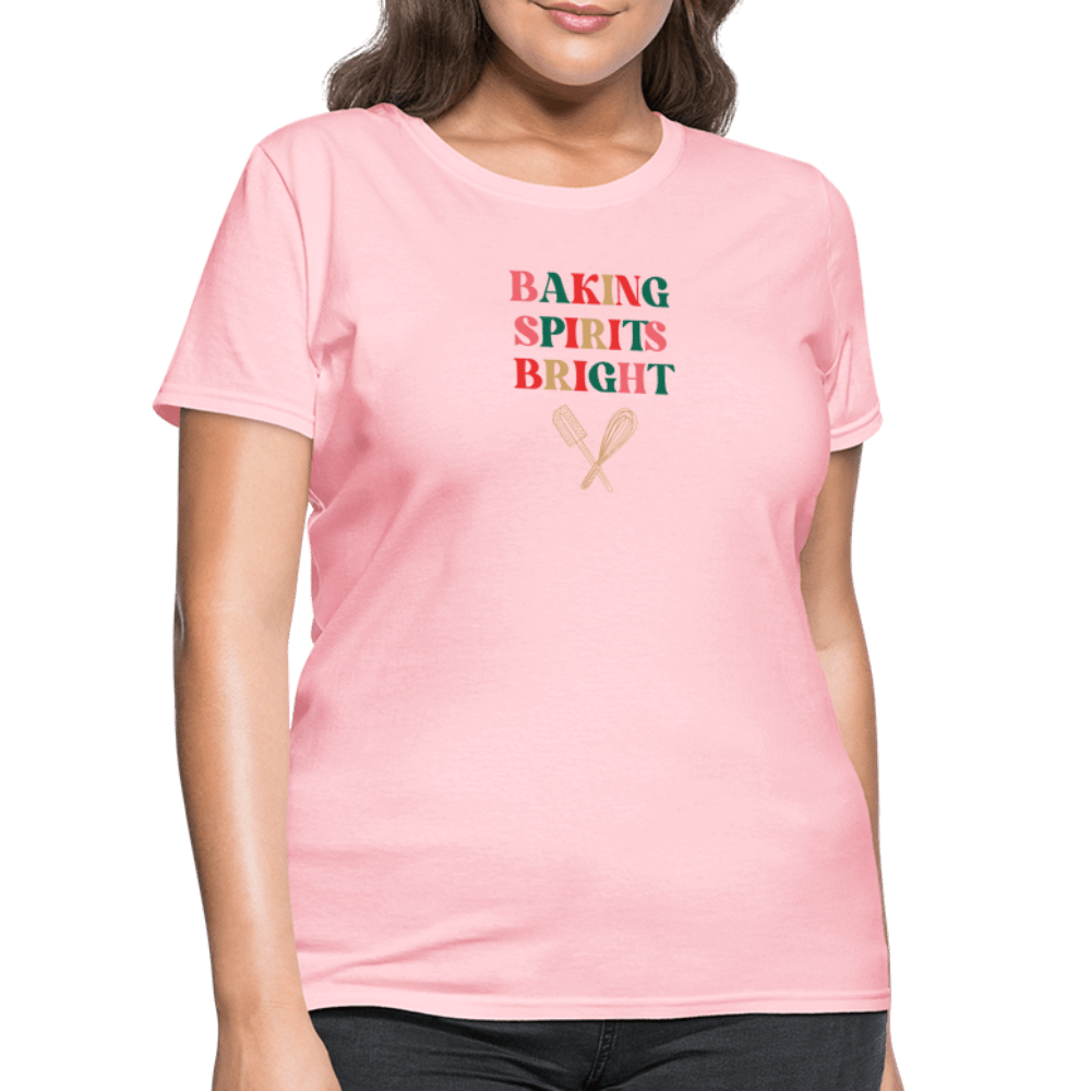 Baking Spirits Bright T-Shirt (Women's) - pink