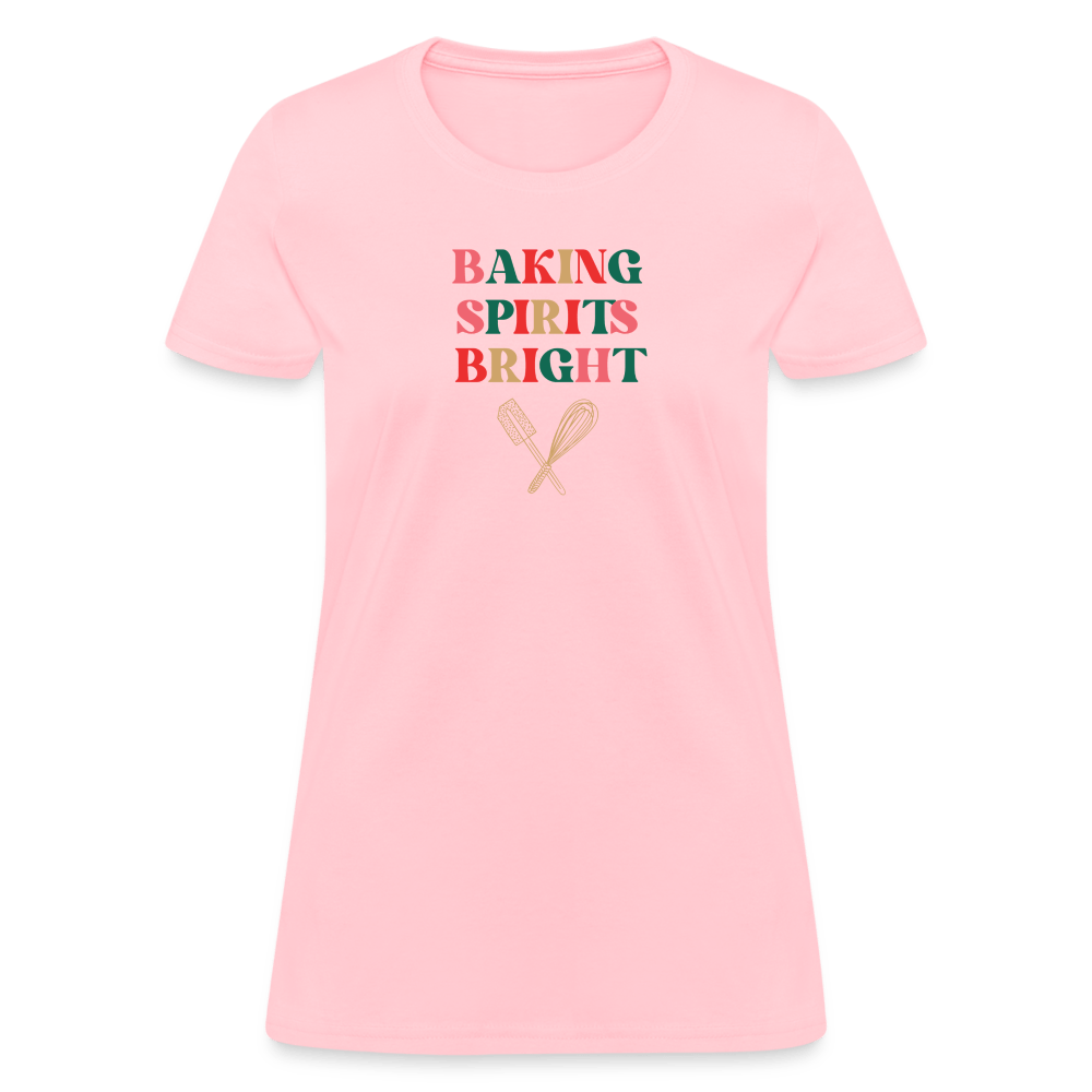 Baking Spirits Bright T-Shirt (Women's) - pink