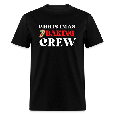 Christmas Baking Crew T-Shirt - black