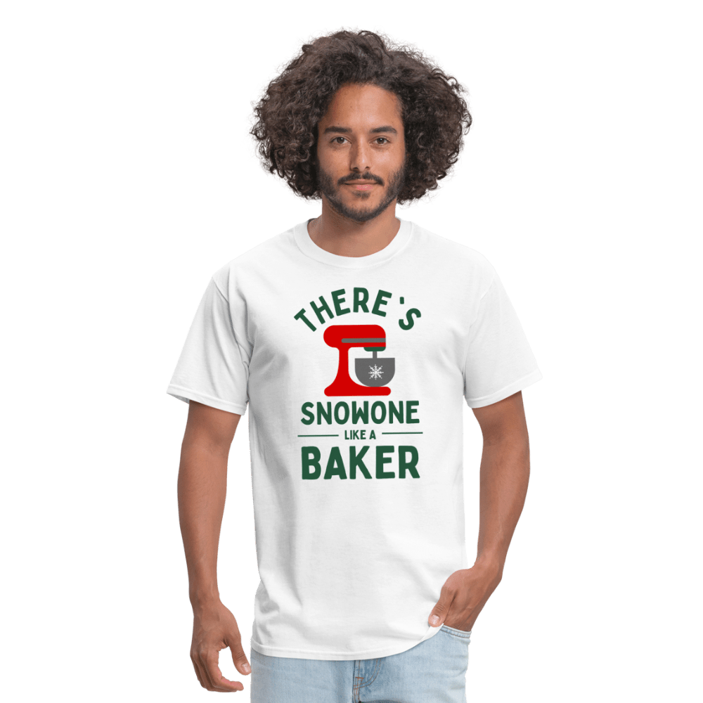 There's Snowone Like A Baker (Unisex) - white