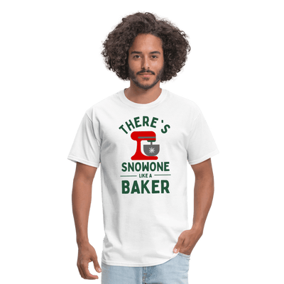 There's Snowone Like A Baker (Unisex) - white