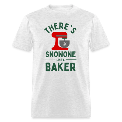 There's Snowone Like A Baker (Unisex) - light heather gray