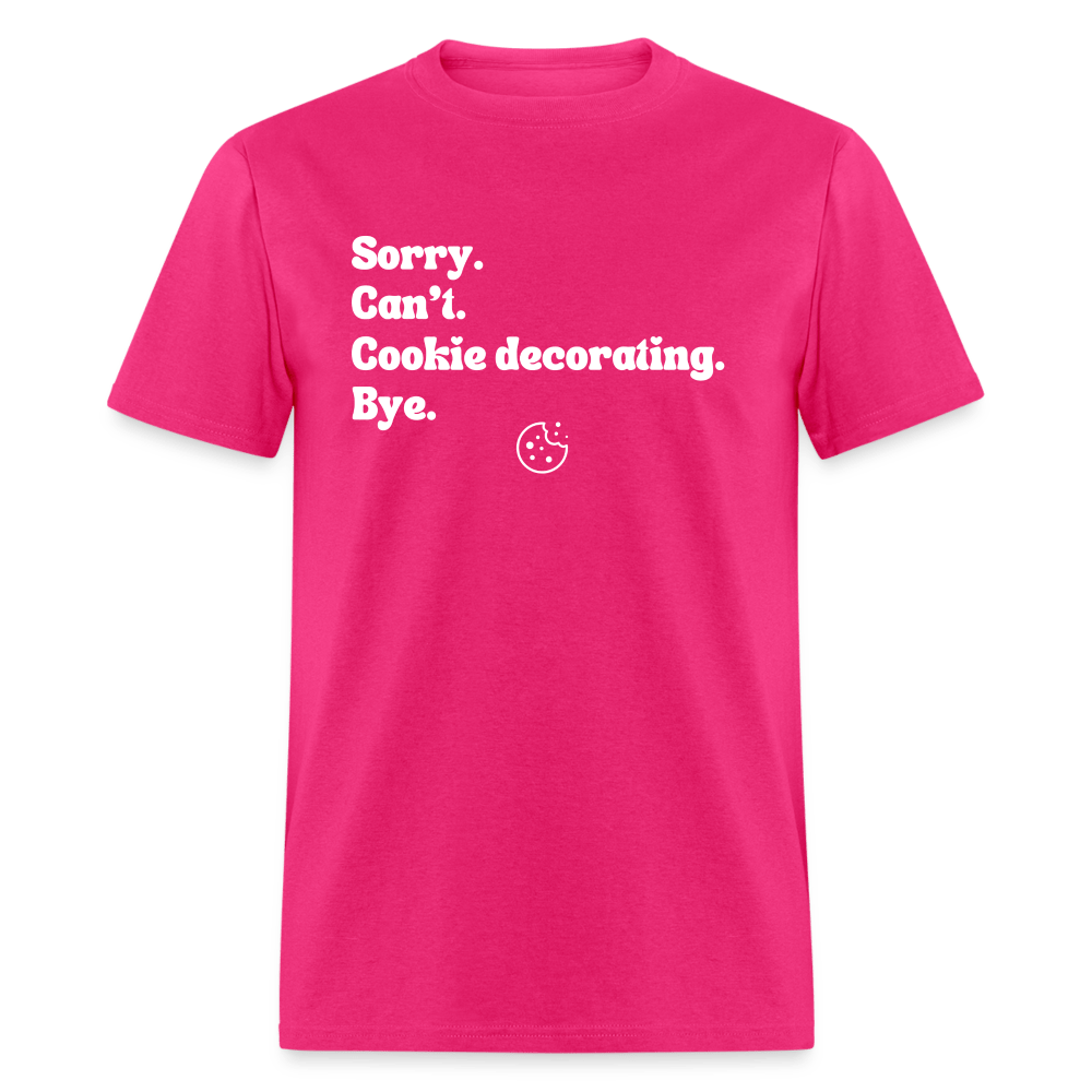Cookie Decorating T-Shirt (Unisex) - fuchsia