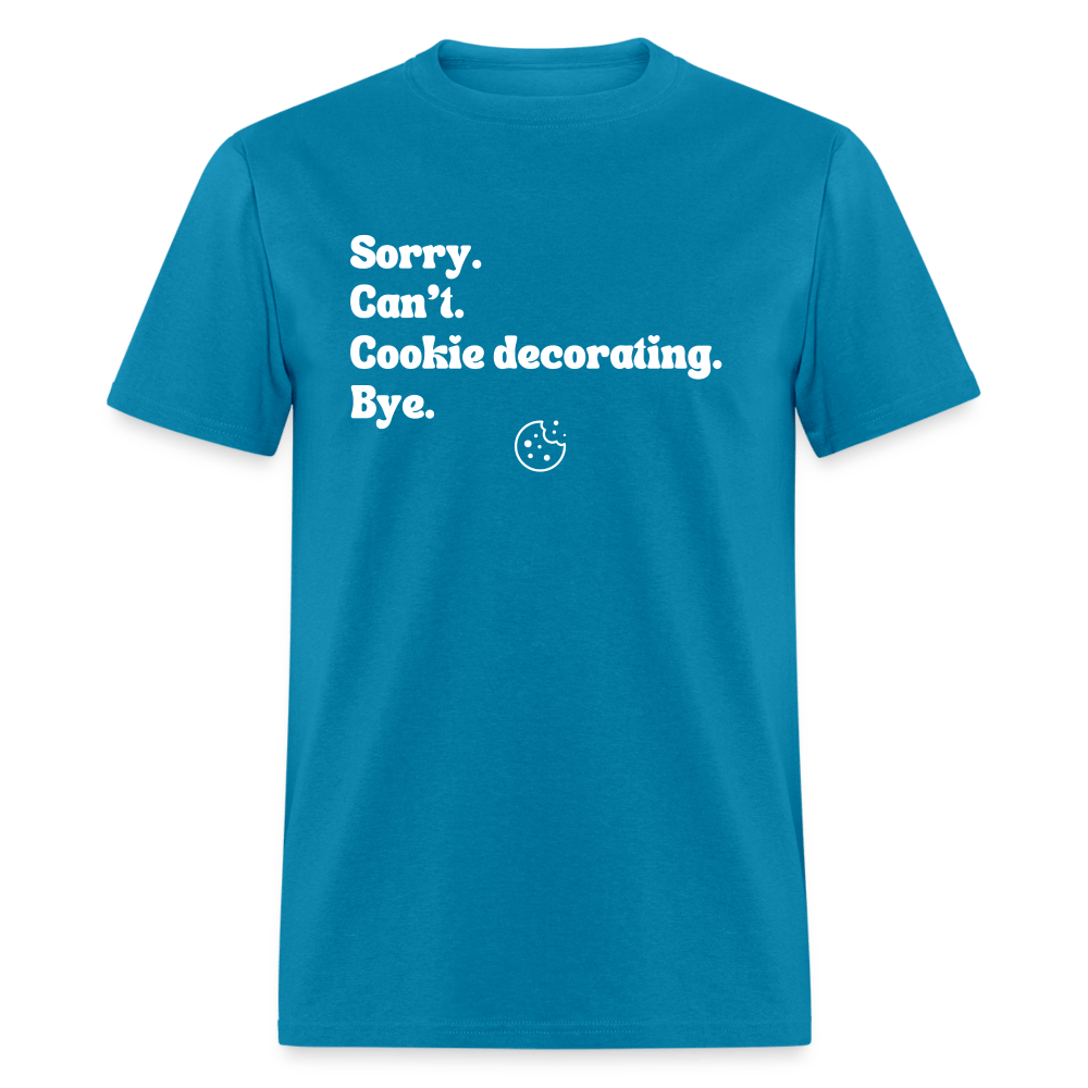 Cookie Decorating T-Shirt (Unisex) - turquoise