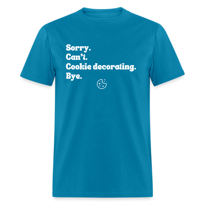 Cookie Decorating T-Shirt (Unisex) - turquoise