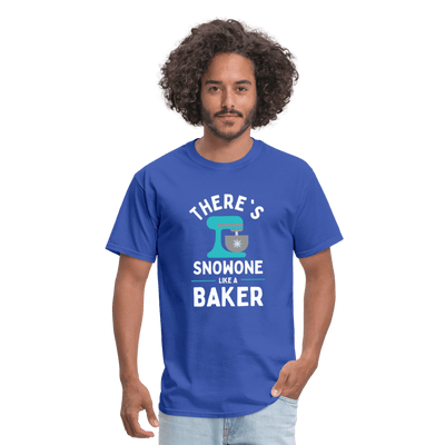 There's Snowone Like A Baker (Unisex) - royal blue