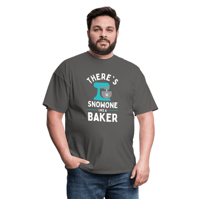 There's Snowone Like A Baker (Unisex) - charcoal