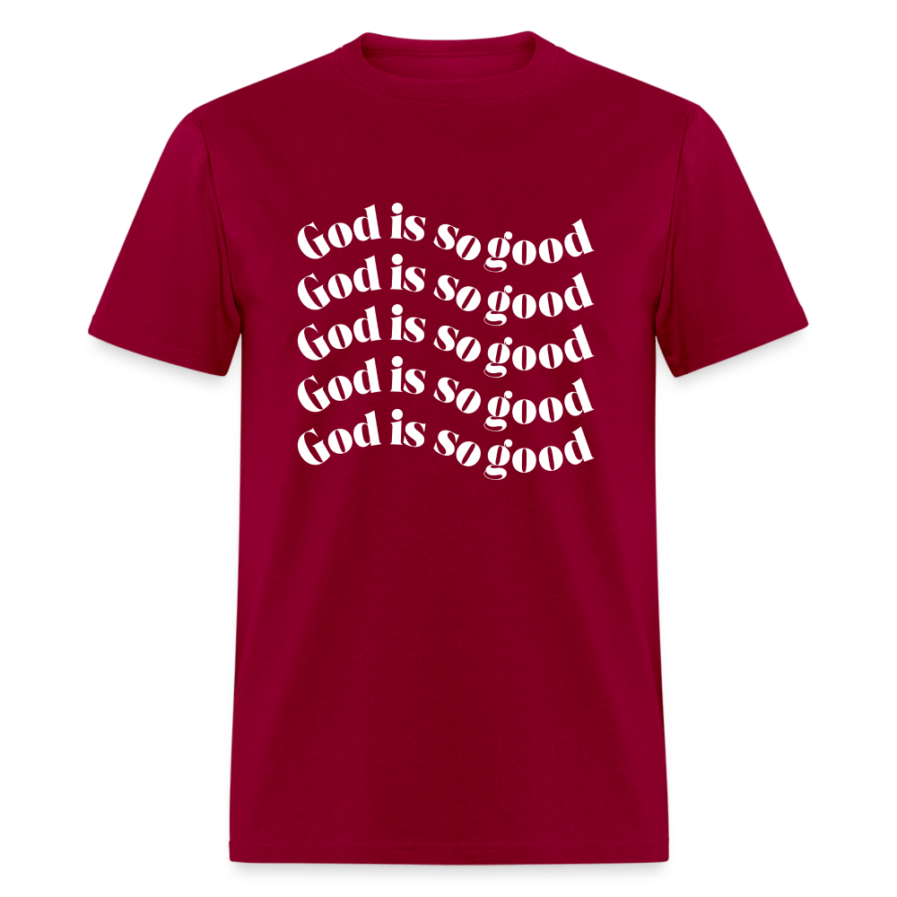 God Is So Good (Unisex) - dark red