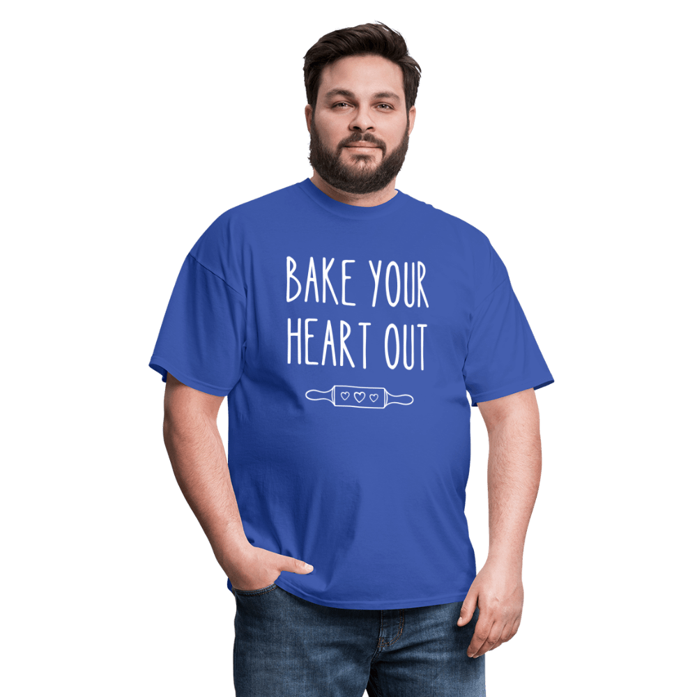 Bake Your Heart Out (Unisex) - royal blue
