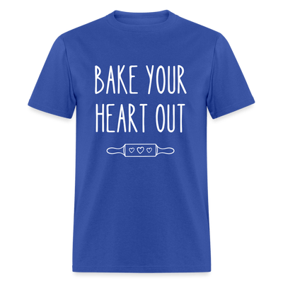 Bake Your Heart Out (Unisex) - royal blue