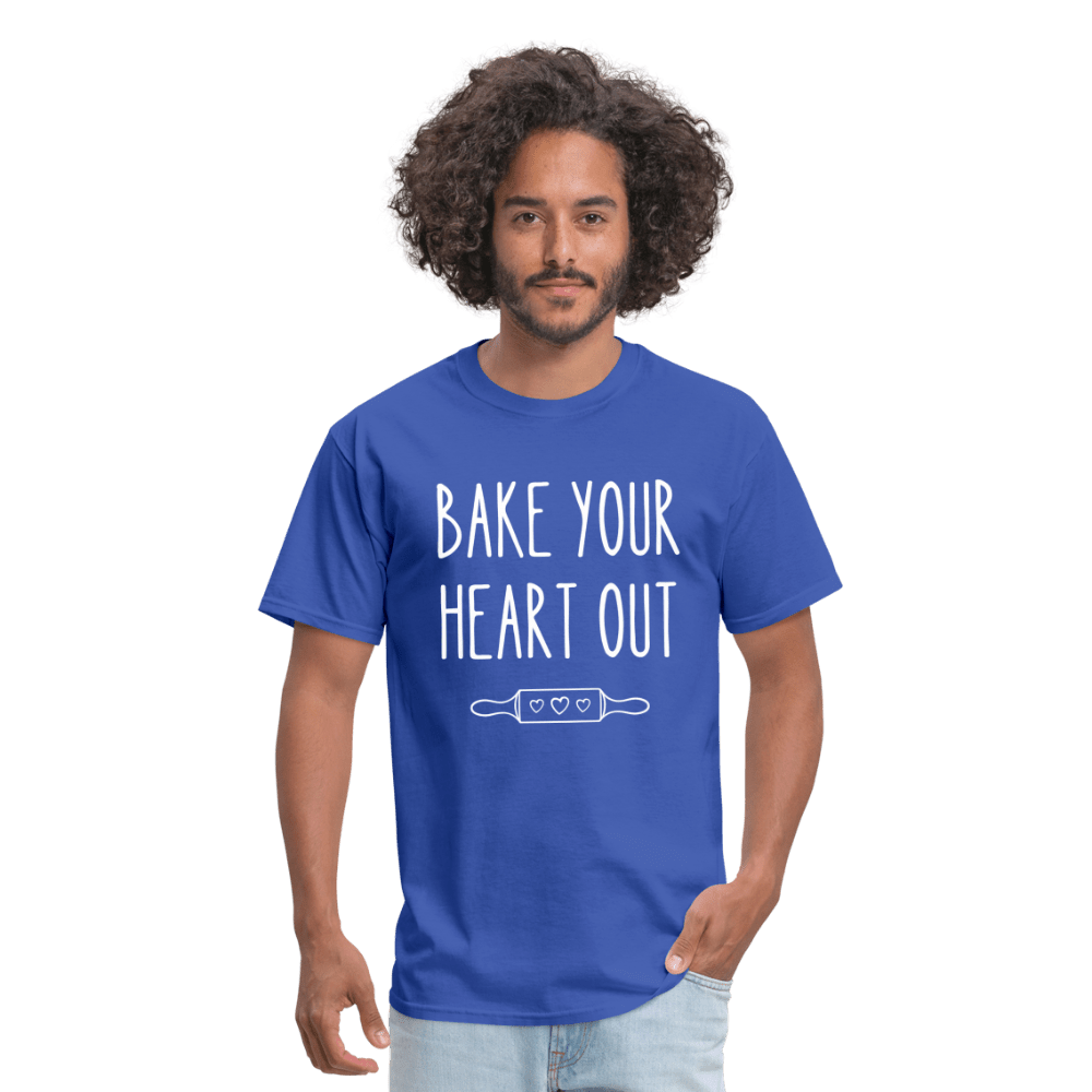 Bake Your Heart Out (Unisex) - royal blue