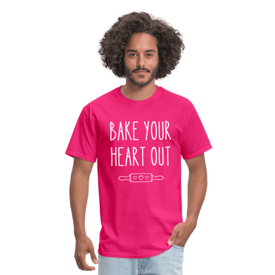 Bake Your Heart Out (Unisex) - fuchsia