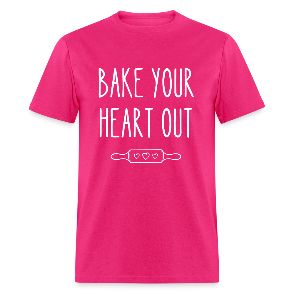 Bake Your Heart Out (Unisex) - fuchsia