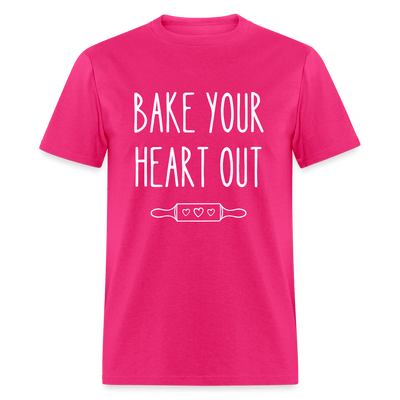 Bake Your Heart Out (Unisex) - fuchsia