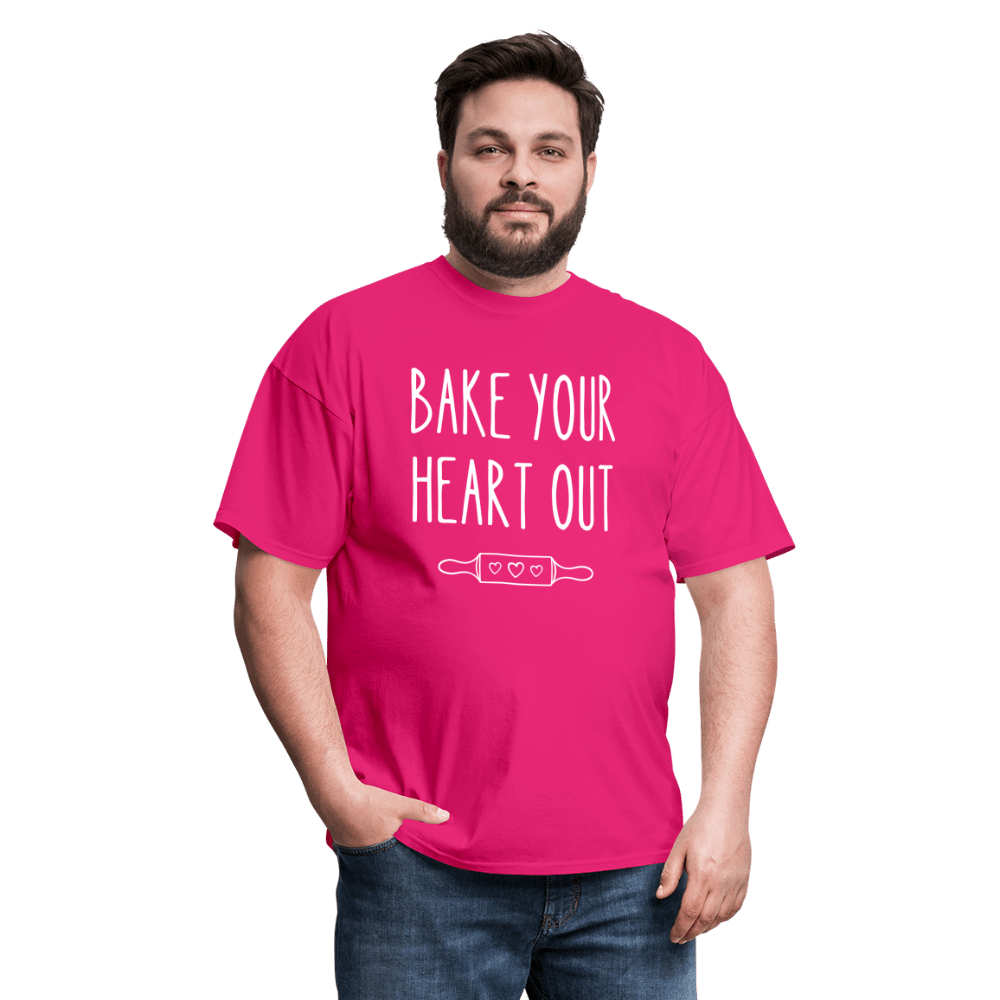 Bake Your Heart Out (Unisex) - fuchsia