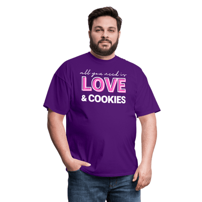 Love & Cookies T-Shirt (Unisex) - purple
