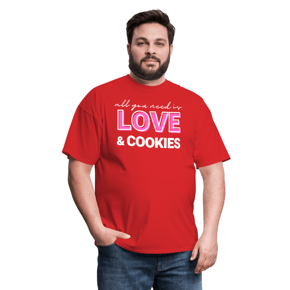 Love & Cookies T-Shirt (Unisex) - red