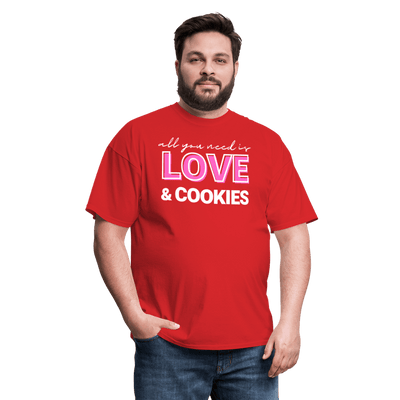 Love & Cookies T-Shirt (Unisex) - red
