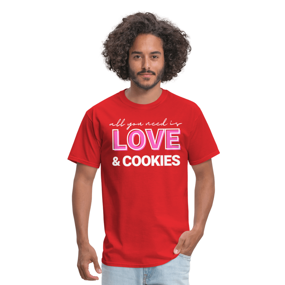 Love & Cookies T-Shirt (Unisex) - red