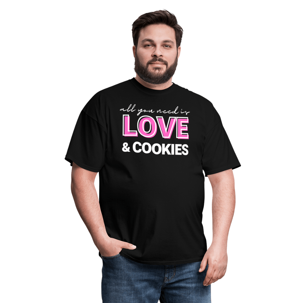 Love & Cookies T-Shirt (Unisex) - black