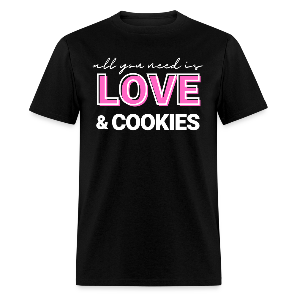 Love & Cookies T-Shirt (Unisex) - black